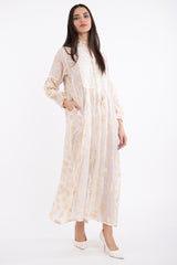 Katia Cotton Silk Patterns Dress