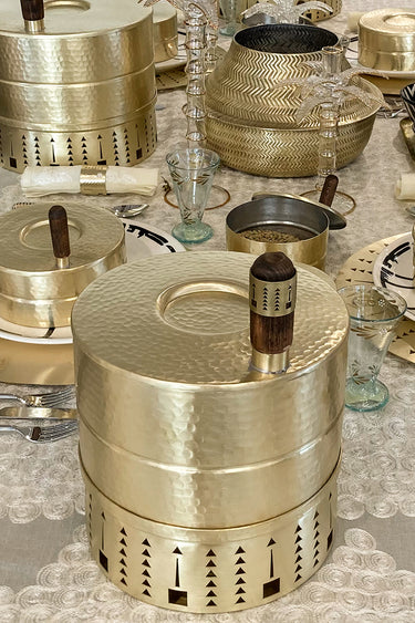 Medium Raha Serveware with Warmer