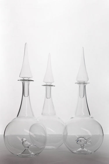 Glass Carafe with Bird - Orient 499