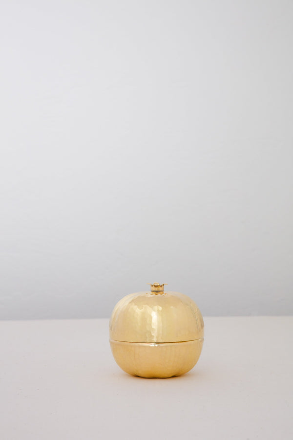Pomegranate Brass Box