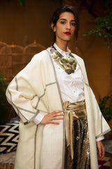 Shams Silver Necklace - Orient 499