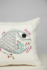 Fish Motif Cushion #1