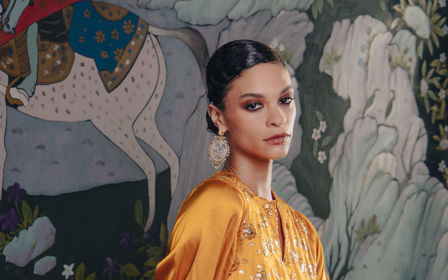 a man and a woman are posing for a photo