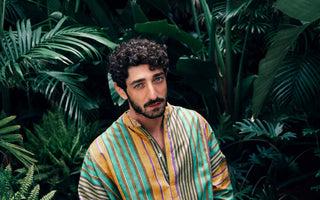 a man wearing a Jellaba