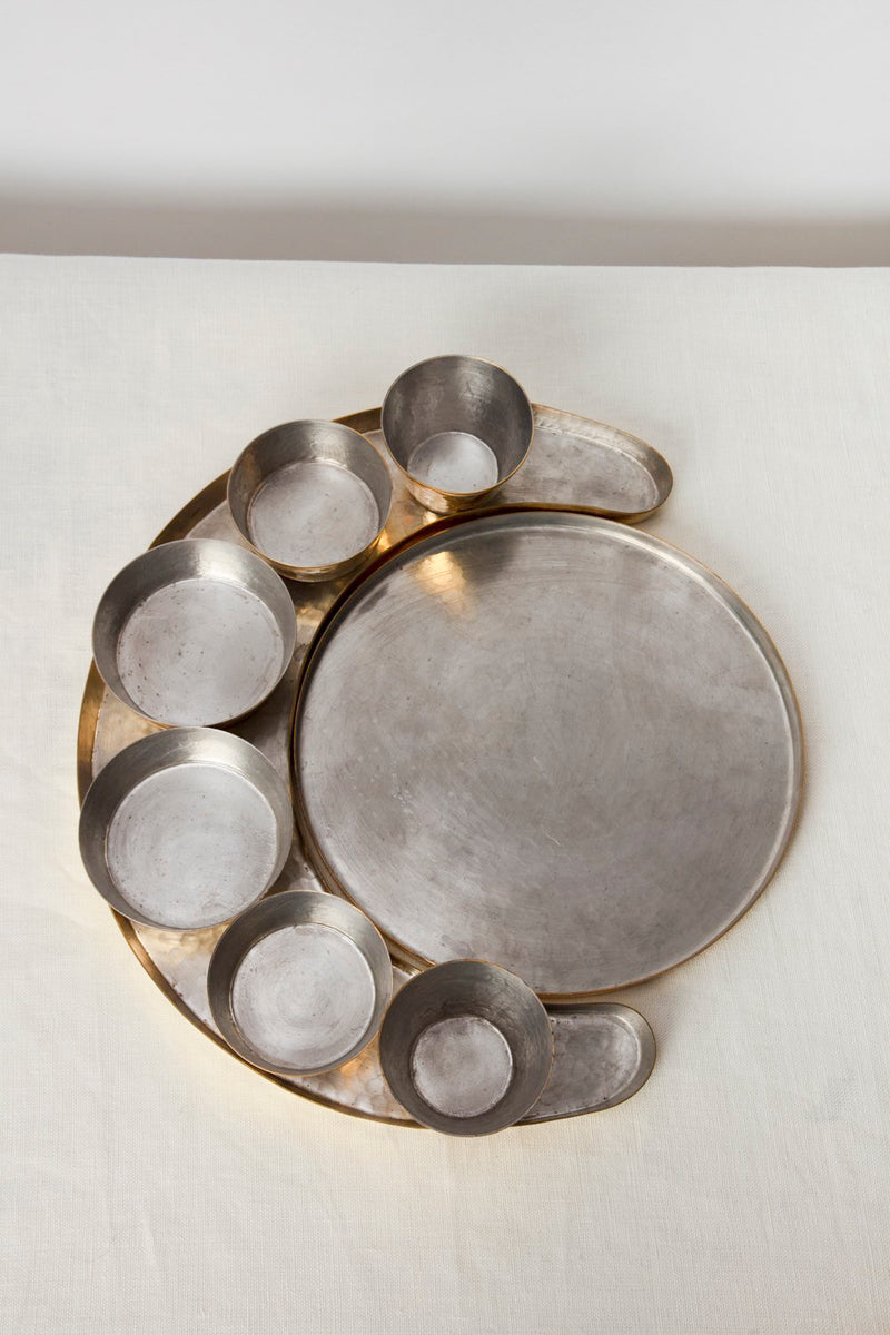 Moon Set of Plates