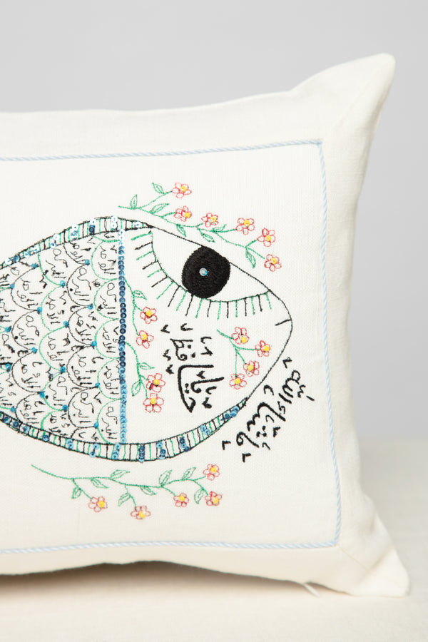 Fish Large Motif Cushion