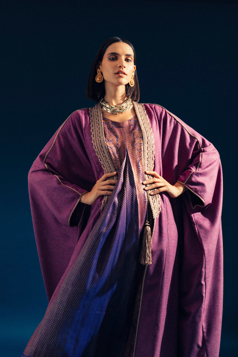 Cashmere Purple Abaya