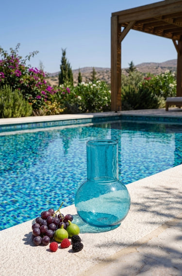 Round Glass Carafe