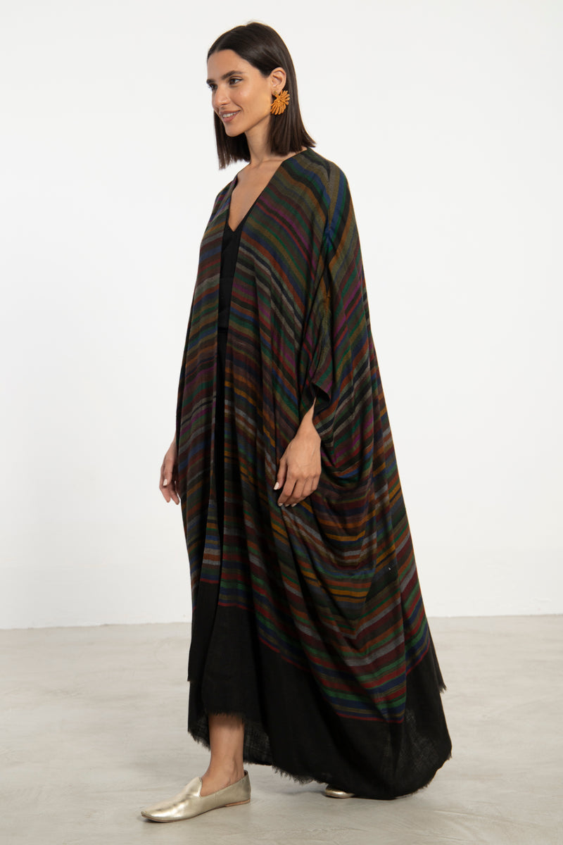 Cashmere Multicolor Abaya