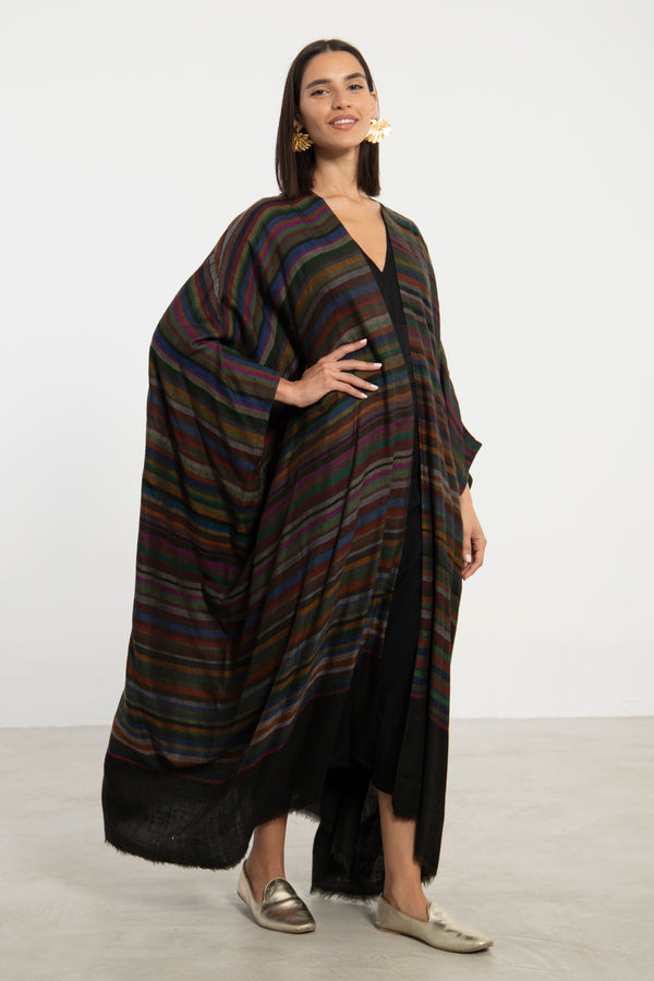 Cashmere Multicolor Abaya