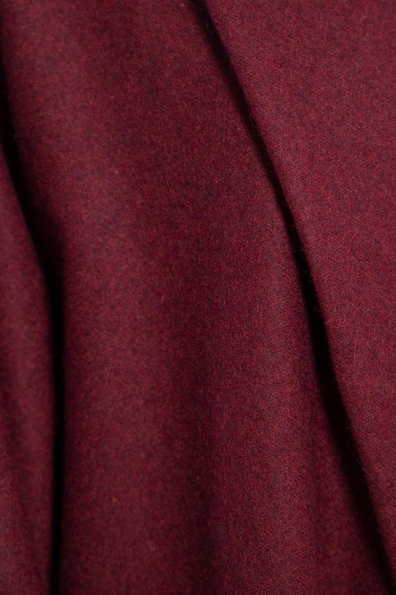 Dina Wool Burgundy Coat