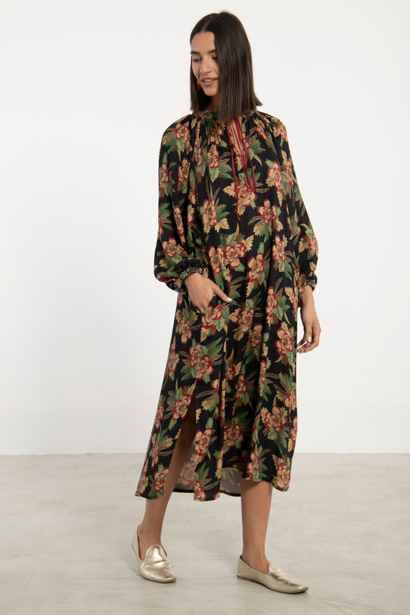 Fida Cotton Crepe Dress