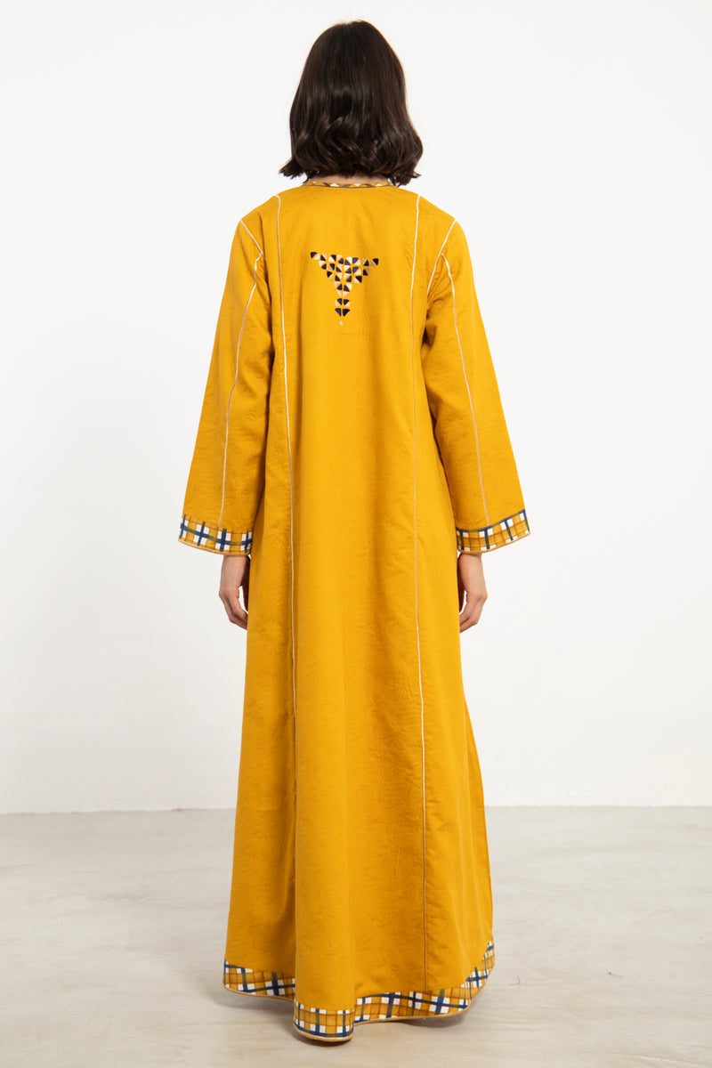 Amani Cotton Jacquard Dress