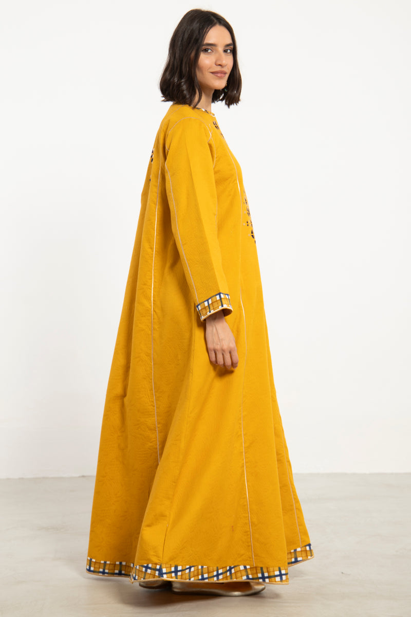 Amani Cotton Jacquard Dress