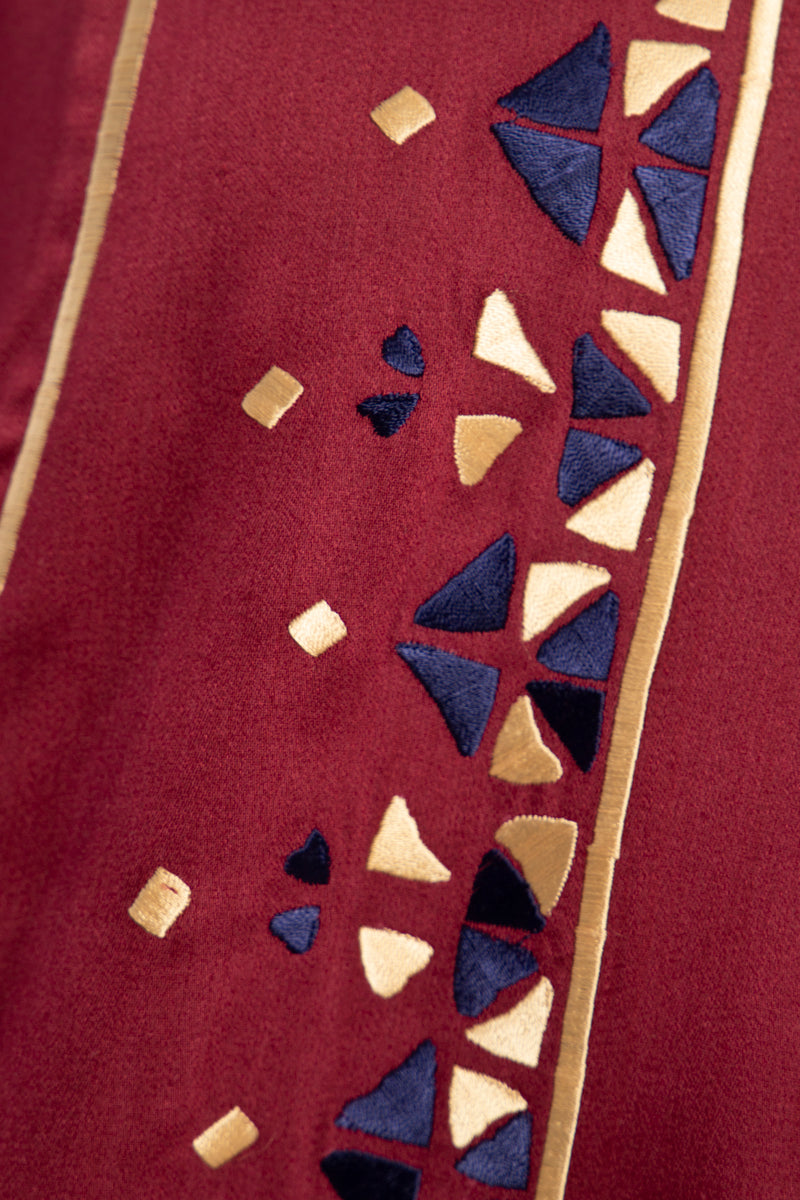 Amani Cotton Jacquard Dress