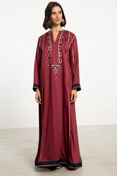 Amani Cotton Jacquard Dress