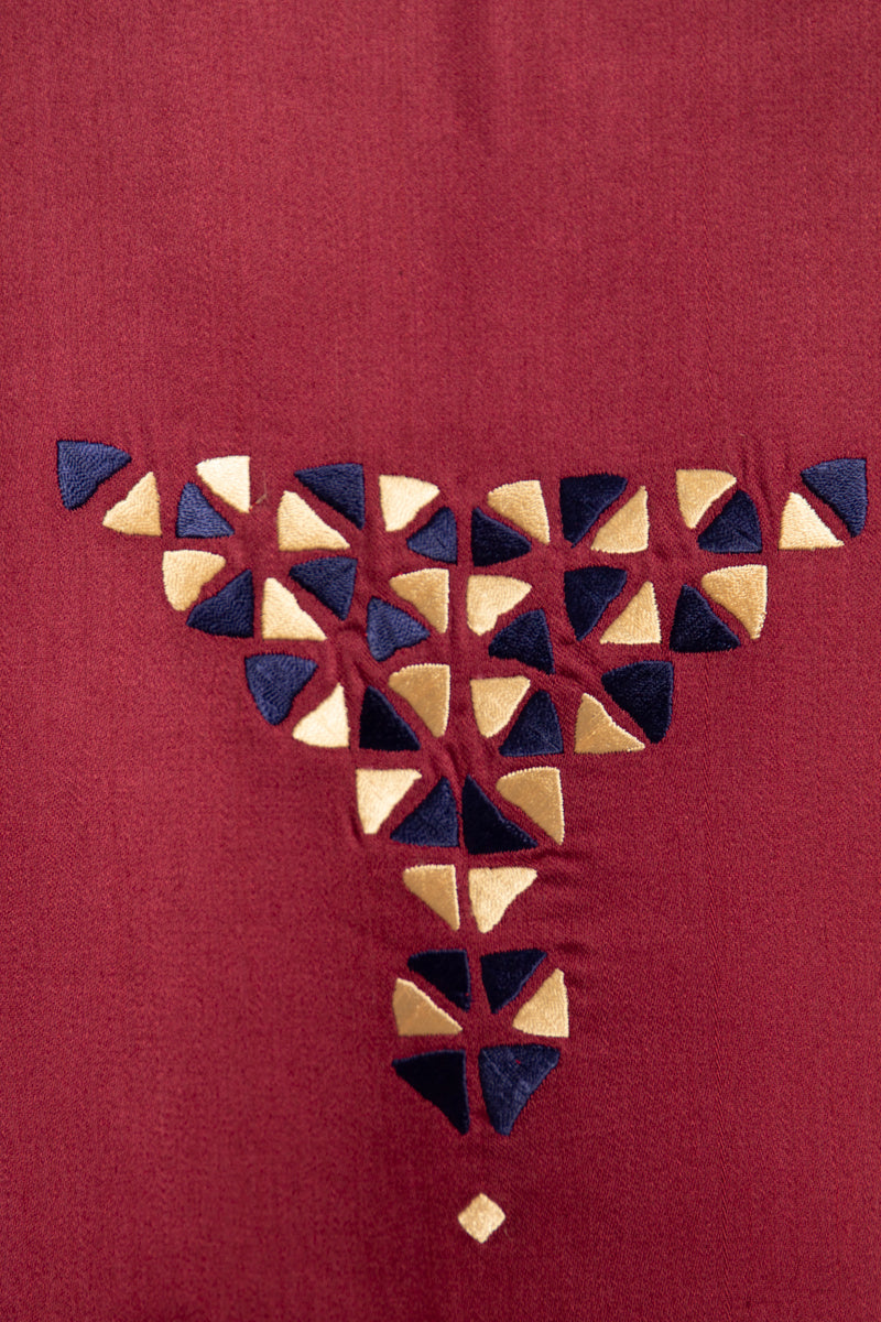 Amani Cotton Jacquard Dress