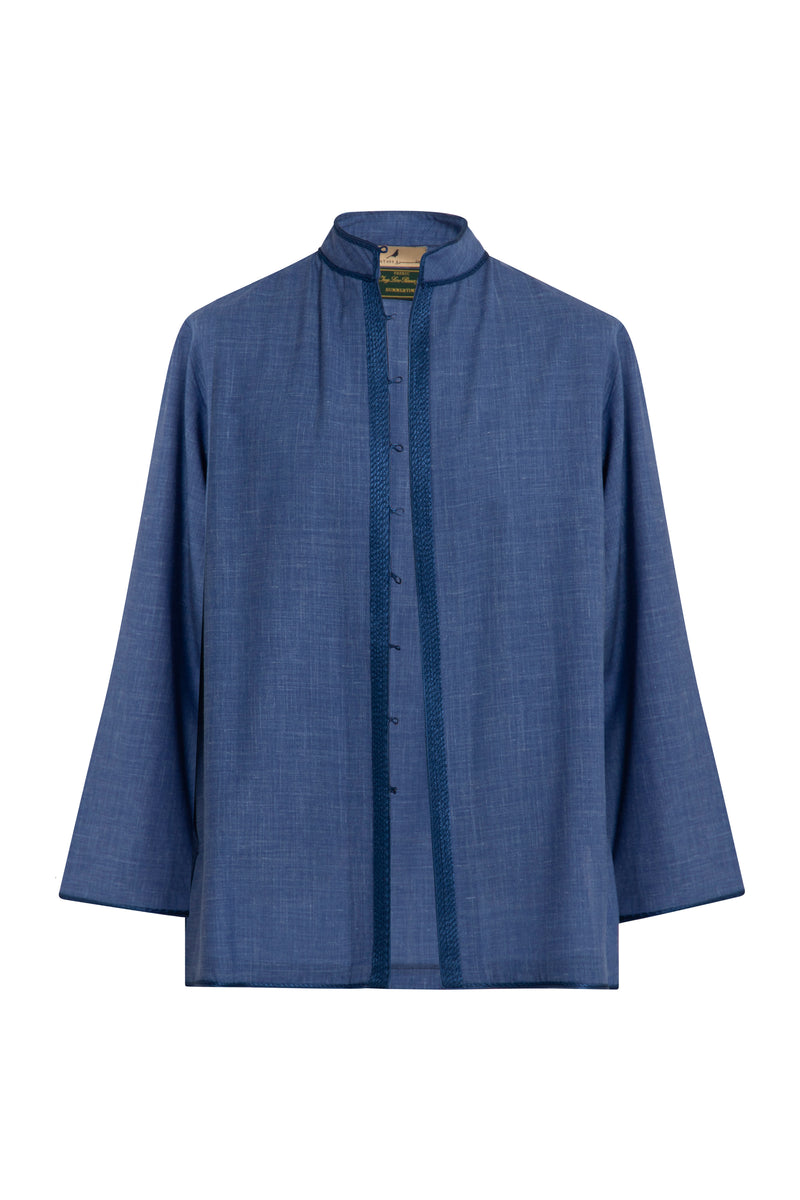 Frank Summer Wool Blue Jacket