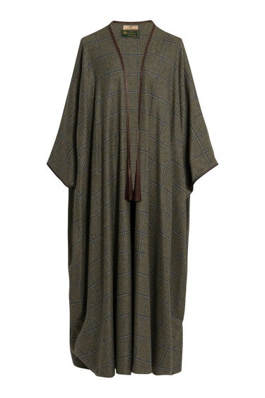 Cashmere Olive Check Abaya