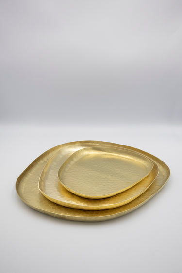 Organic Brass Tray