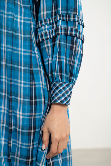 Dania Cotton Blue Dress