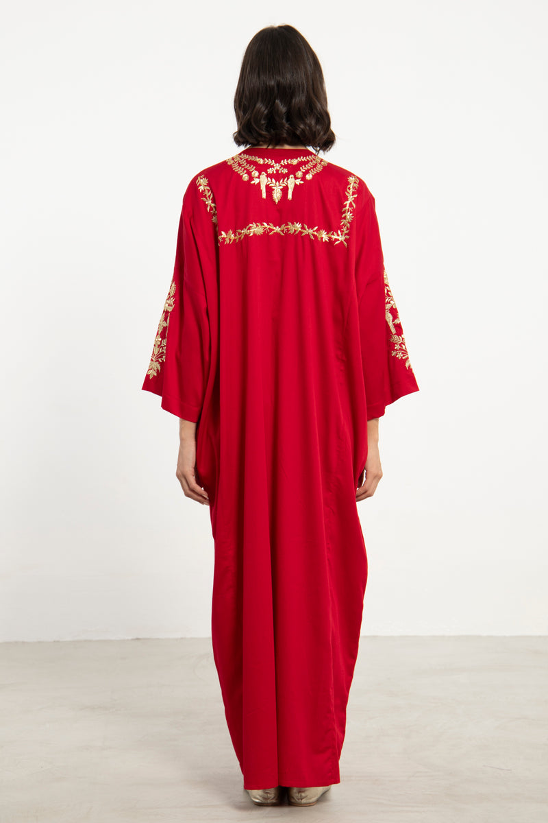 Nayyara Cotton Embroidered Dress
