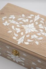 Mother Of Pearl Flower Box