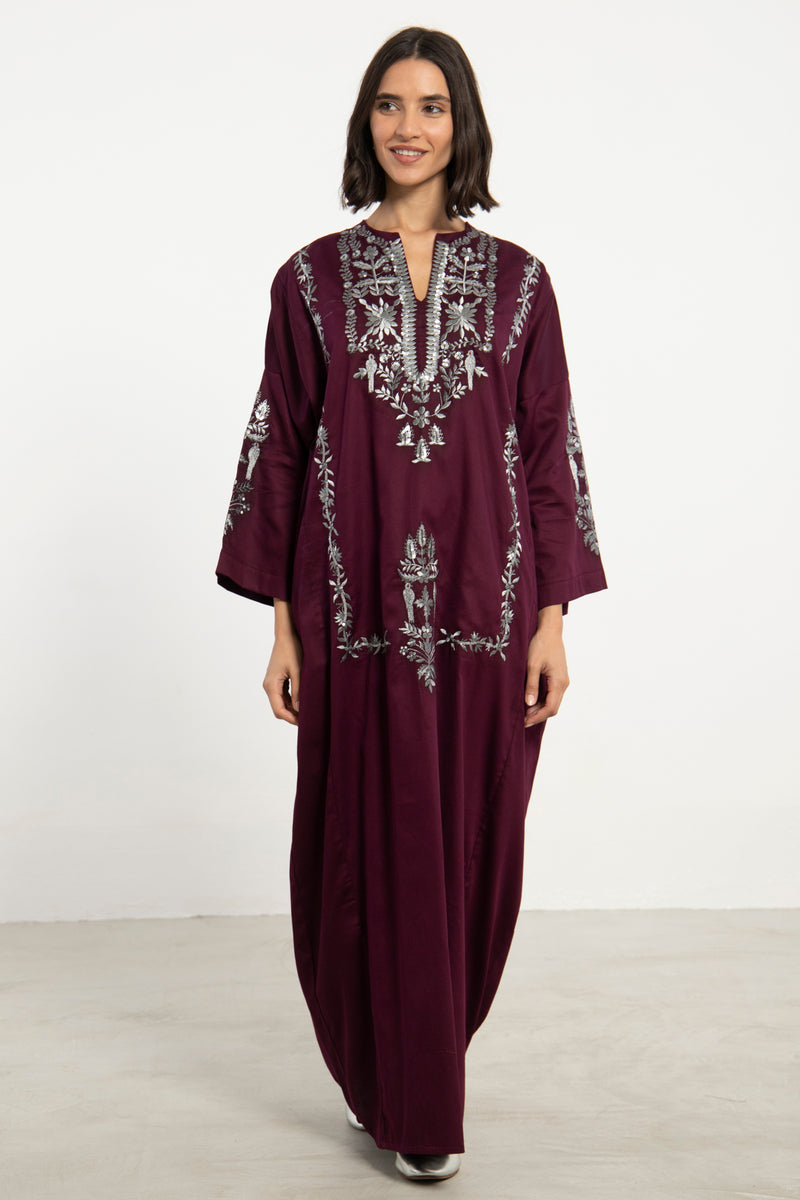 Nayyara Cotton Embroidered Dress