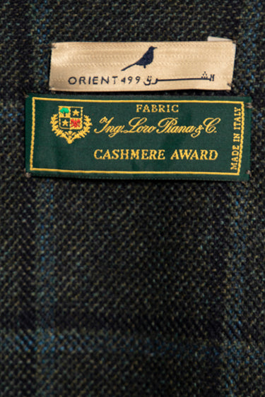 Cashmere Grey Check Abaya