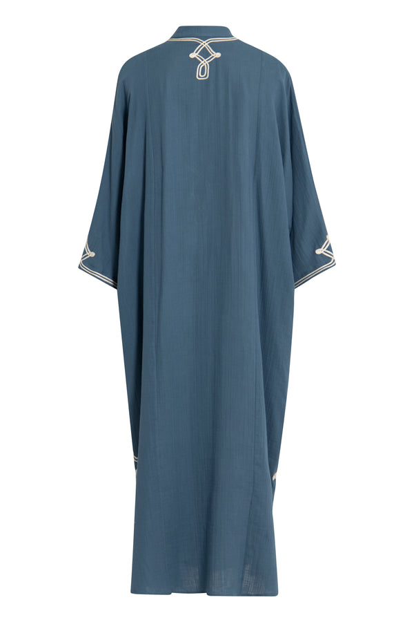 Jerusalem Cotton Blue Jellaba