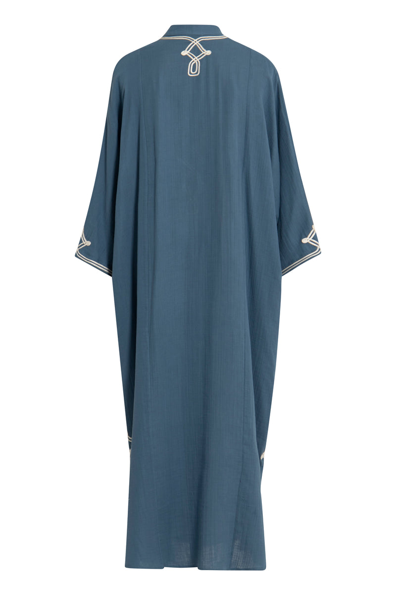 Jerusalem Cotton Blue Jellaba