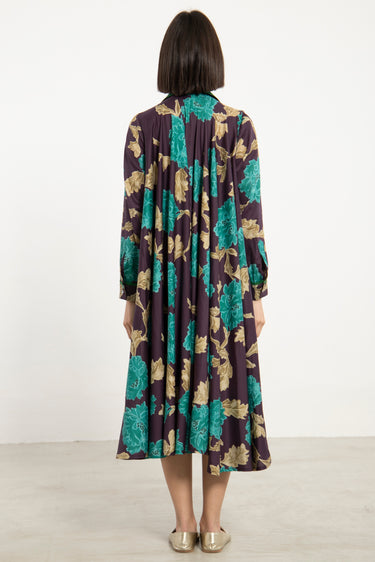 Bahiya Cotton Purple Dress