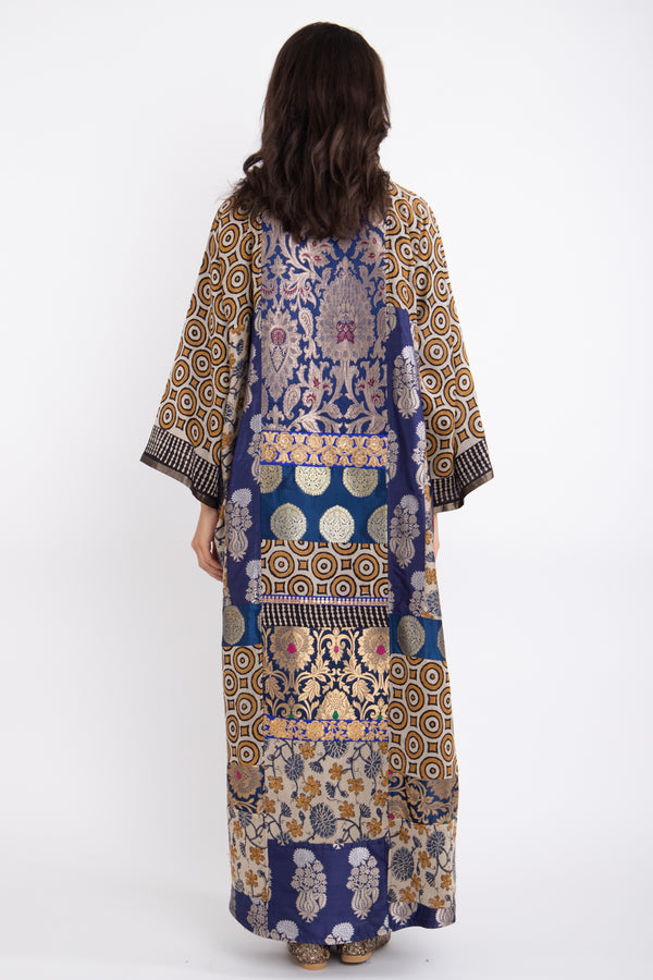Chouf Cotton & Silk Earth Dress