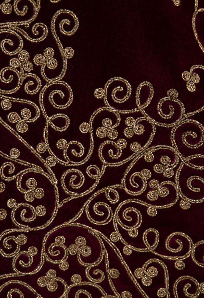 Ottoman Velvet Embroidered Jacket