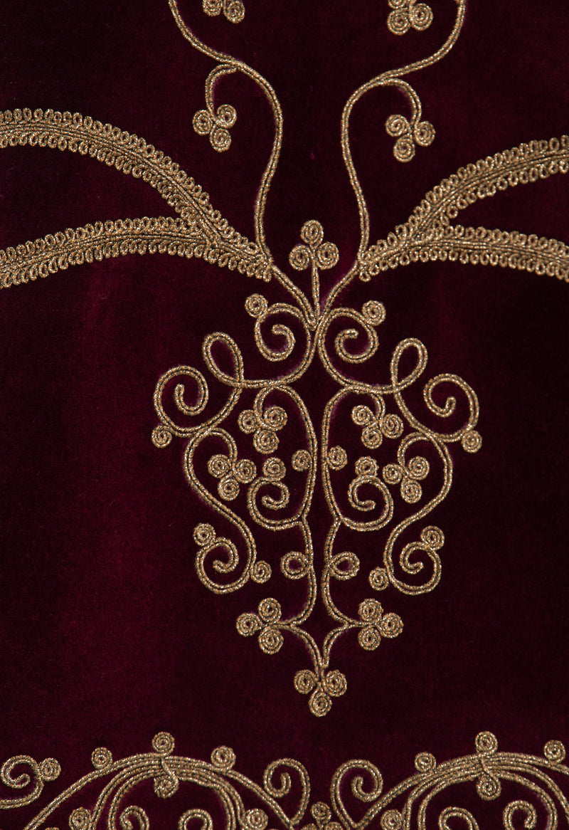 Ottoman Velvet Embroidered Jacket