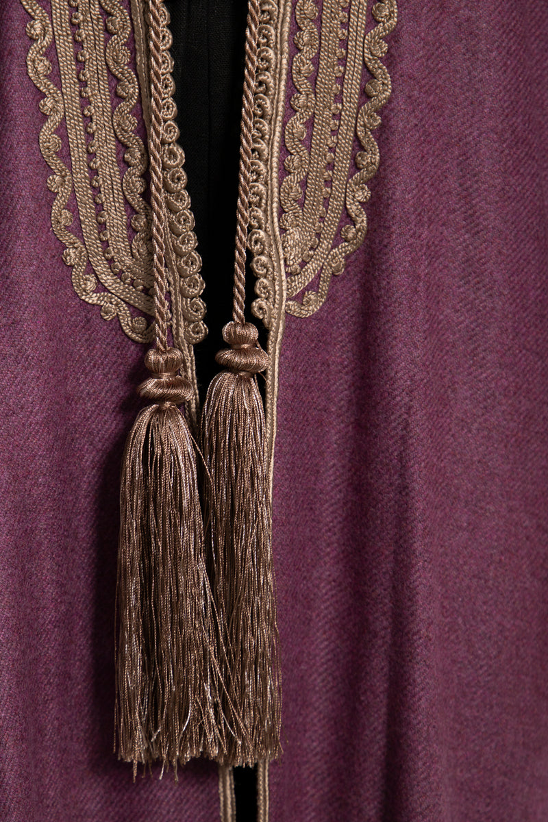 Cashmere Purple Abaya