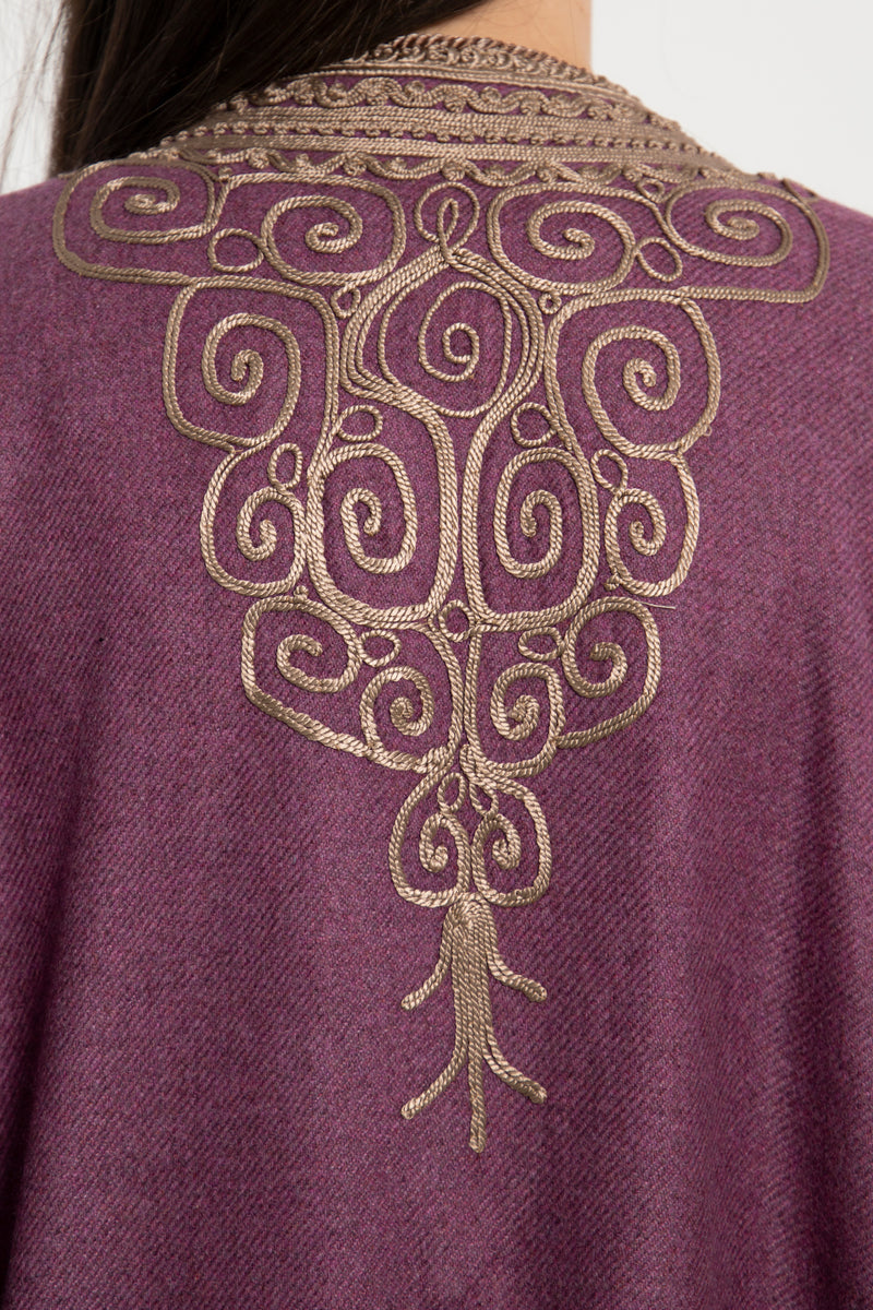 Cashmere Purple Abaya