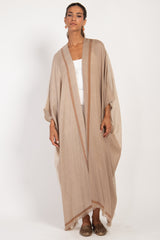 Foulard Beige & Ivory Abaya