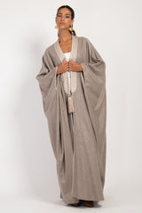 Loro Piana Cashmere Sand Abaya