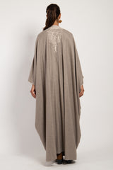 Loro Piana Cashmere Sand Abaya