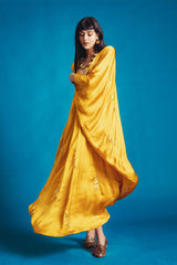 Cartage Silk Gold Tareq Dress