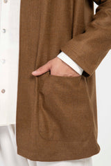 Khaled Loro Piana Wool & Cashmere Camel Jacket