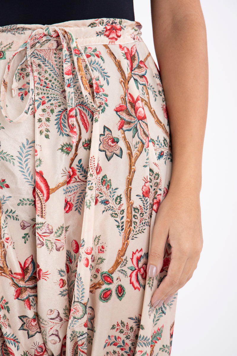 Rafic Velvet Floral Sirwal