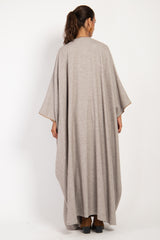 Loro Piana Alpaca Wool Beige Abaya