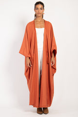 Loro Piana Wool & Cashmere Tangerine Abaya