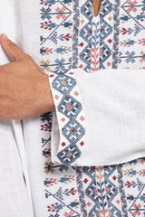 Orient 499 x Inaash Palestinian Embroidered White Shirt