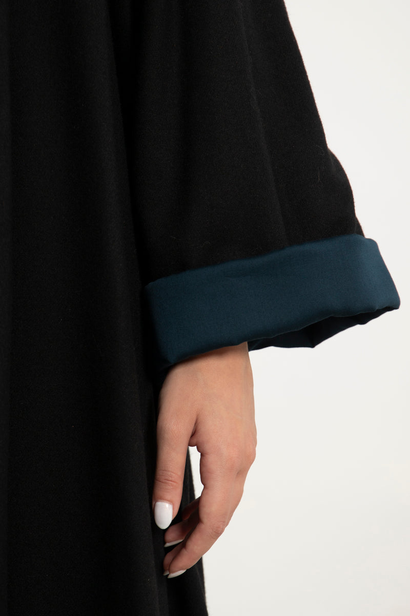 Dina Wool Black Coat