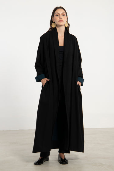 Dina Wool Black Coat