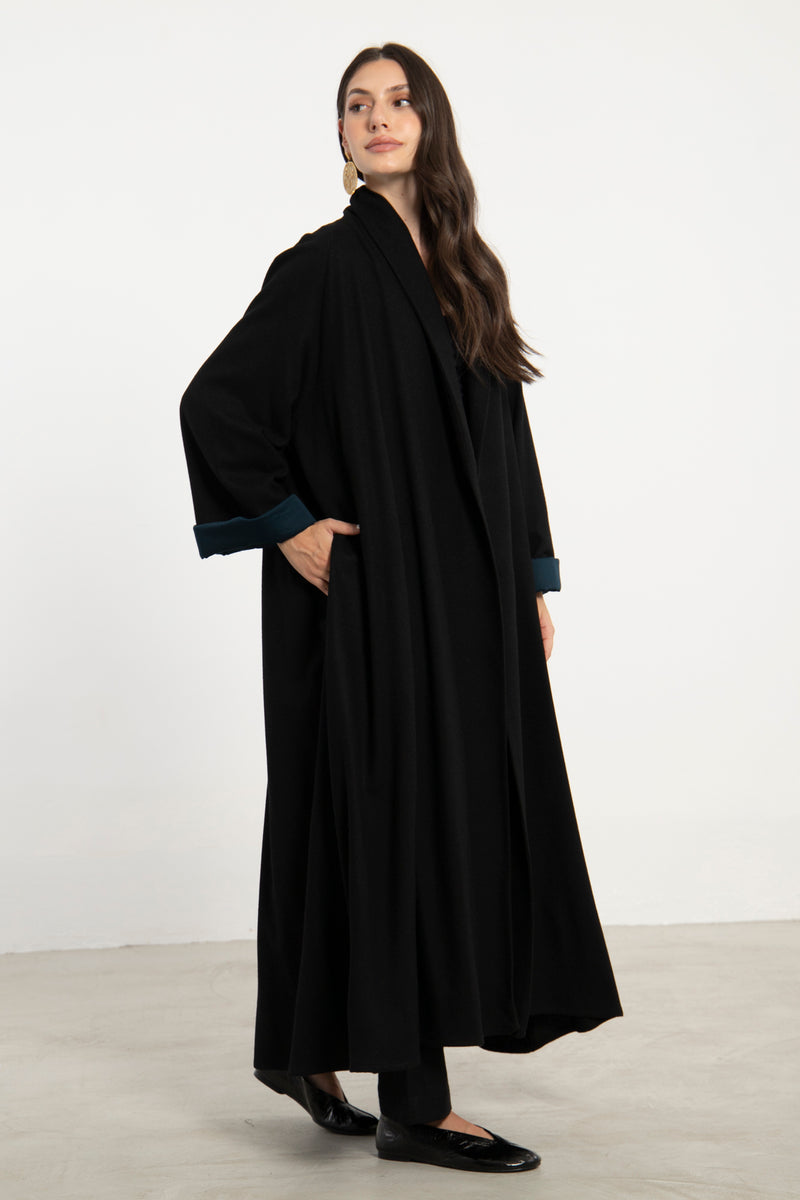 Dina Wool Black Coat