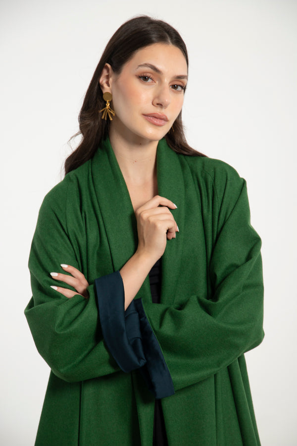 Dina Wool Green Coat
